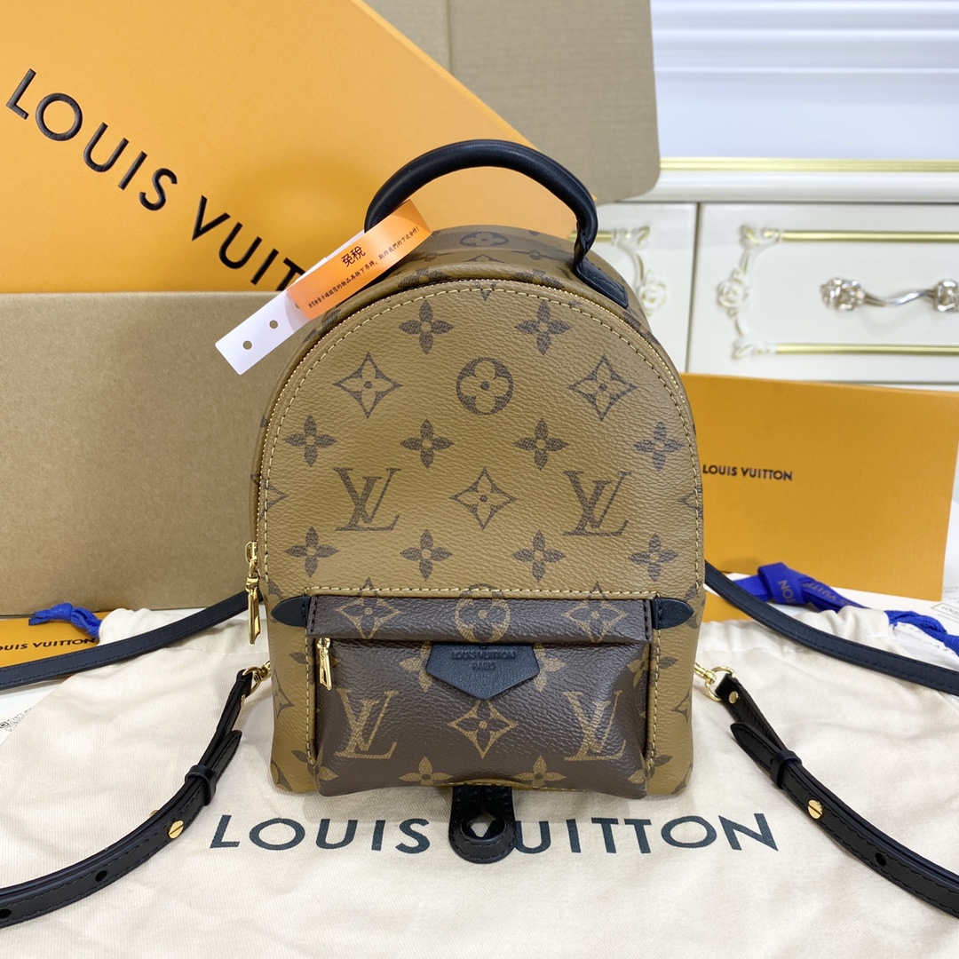 Louis Vuitton PALM SPRINGS MINI Backpack Monogram M44872